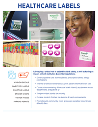 Healthcare Labels